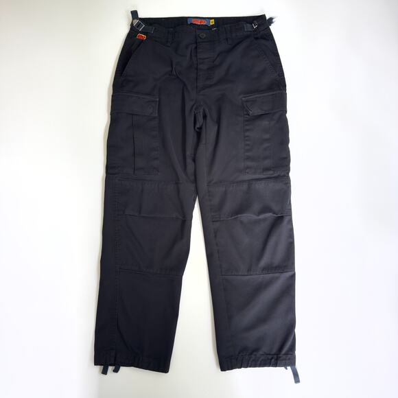 Empyre Other - Empyre Cargo Pants Men's Size 28 Black Tactical Utility Baggy Heavyweight Skate